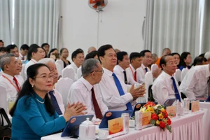 Nguyên Thủ tướng Nguyễn Tấn Dũng dự Đại hội Đảng bộ phường Xuân Hòa, TP.HCM