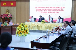 TP.HCM: Cán bộ cần chủ động, sáng tạo, sẵn sàng chịu trách nhiệm