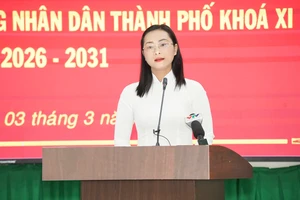 Bà Nguyễn Thị Kông Trà ứng cử đại biểu Quốc hội khóa XVI tại đơn vị bầu cử số 12 TP.HCM