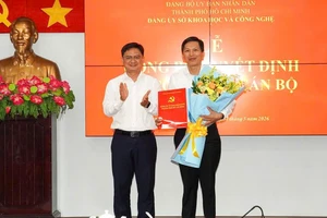 Ông Nguyễn Hữu Yên làm Phó Bí thư Đảng ủy Sở Khoa học và Công nghệ TP.HCM