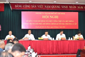 TP.HCM sơ kết một năm chính quyền 2 cấp: Lấy sự hài lòng của dân làm thước đo