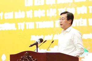 Ông Lê Quốc Phong: TP.HCM tự hào là nơi khởi đầu cuộc hành trình cứu nước vĩ đại của Bác