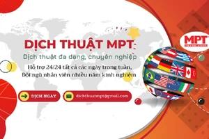 Công ty dịch thuật MPT - Sự lựa chọn lý tưởng, uy tín