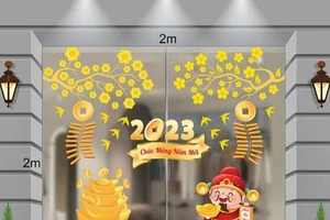 Địa chỉ mua decal tết dán kính ở đâu TP.HCM uy tín, giá tốt?