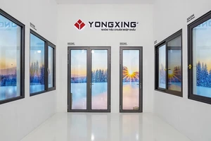 Nhôm Yongxing tiên phong công nghệ fluorocarbon tại Vietbuild Hà Nội 2023