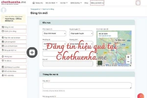 Dịch vụ đăng tin thuê nhà uy tín, chất lượng cao tại Chothuenha.me