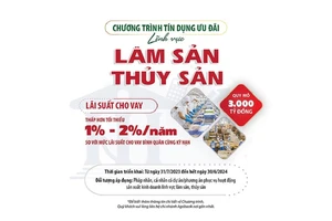 Agribank triển khai chương trình tín dụng 3.000 tỷ đồng đối với lĩnh vực lâm, thủy sản