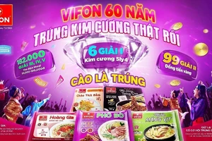 VIFON tổ chức chương trình khuyến mại 'có tem là có quà' nhân dịp 60 năm thành lập