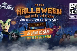 Tận hưởng Halloween ‘dựng tóc gáy’ tại Công viên Châu Á- Asia Park, Đà Nẵng