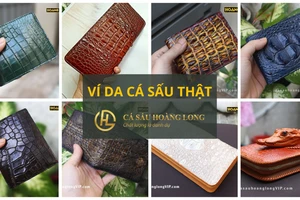 Tự tin thể hiện cá tính với ví da cá sấu đẹp đẳng cấp tại Hoàng Long