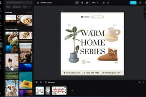 Định nghĩa lại chỉnh sửa ảnh trực tuyến với Creative Suite của CapCut