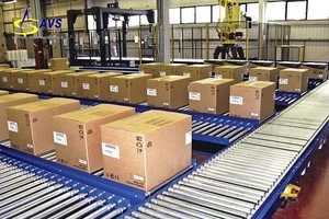 Băng tải con lăn Âu Việt - Giải pháp vận chuyển hàng hóa hiệu quả