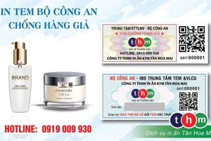 Tân Hoa Mai - Chuyên in tem chống hàng giả giá rẻ tại TP.HCM