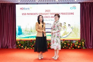 HDBank nhận 'Giải thưởng chất lượng thanh toán quốc tế xuất sắc năm 2023' từ Citibank