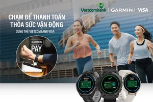 Vietcombank triển khai thanh toán một chạm Garmin Pay cho thẻ Visa