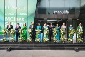Manulife khai trương văn phòng mới tại ‘phố’ tài chính quận 1, TP.HCM