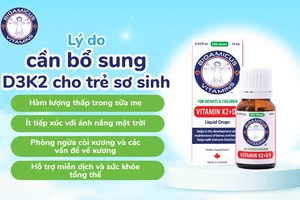 Tại sao nên bổ sung D3K2 cho trẻ nhỏ