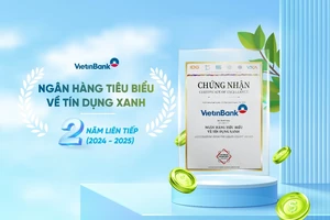 VietinBank 2 năm liên tiếp là 'Ngân hàng tiêu biểu về Tín dụng Xanh'