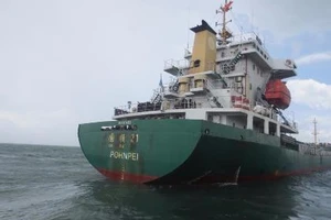 Bắt giữ tàu GUO SHUN 21 để giải quyết vụ tàu Thành Đạt chìm