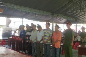 Băng trộm sơn trên tàu nước ngoài lãnh án