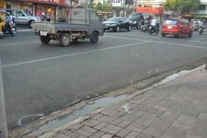 Hiện trường nơi xảy ra tai nạn