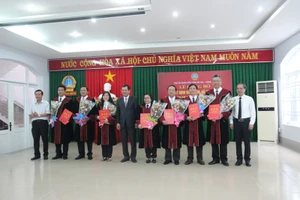 Bà Rịa-Vũng Tàu tái bổ nhiệm lại nhiều thẩm phán trung cấp