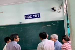 Bà Rịa- Vũng Tàu hướng dẫn khẩn niêm phong camera phòng thi