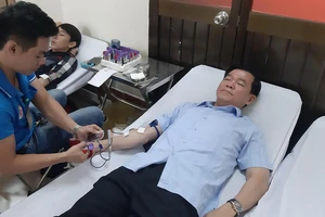  Bí thư Bà Rịa - Vũng Tàu tham gia hiến máu tình nguyện