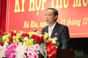 Bà Rịa-Vũng Tàu có tân chủ tịch UBND tỉnh 