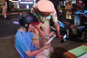 Vũng Tàu phạt một tài xế 17 triệu do lái xe sau khi nhậu 