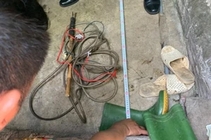 Bắt người chồng chích điện vào cổ vợ vì không đưa tiền trả nợ