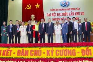 Chánh án Nguyễn Hòa Bình dự Đại hội Đảng bộ TP Vũng Tàu