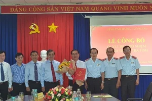 Phó ban Nội chính làm Chánh Thanh tra tỉnh Bà Rịa- Vũng Tàu