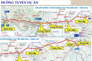 Cao tốc Biên Hòa- Vũng Tàu dự kiến hoàn thành năm 2025