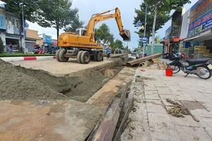 TP Bà Rịa: Dân khổ vì cống thoát nước thi công chậm