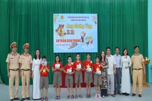 Học sinh Vũng Tàu thi 'Rung Chuông Vàng' về an toàn giao thông