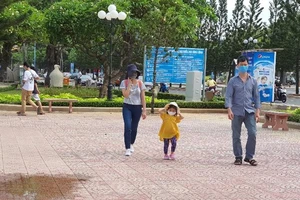 Bà Rịa-Vũng Tàu yêu cầu người dân thực hiện nghiêm các biện pháp phòng chống dịch trong đó có đeo khẩu trang tại nơi công cộng. Ảnh:TK