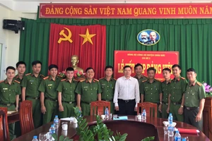 Khen thưởng công an Châu Đức phá án nhanh vụ HS lớp 6 bị đánh