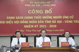 Bà Rịa-Vũng Tàu: 85 người đủ tiêu chuẩn ứng cử HĐND tỉnh