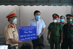 Bà Rịa-Vũng Tàu xét nghiệm COVID-19 cho lực lượng trực chốt kiểm soát 5 ngày/lần