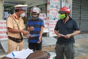 TP Vũng Tàu xử phạt 288 người trong ngày 'siết chặt' giãn cách xã hội