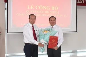 Bà Rịa- Vũng Tàu có tân giám đốc Sở KH&ĐT