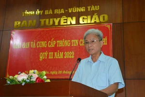 UBKT Tỉnh ủy Bà Rịa-Vũng Tàu thông tin về việc kỷ luật một số tổ chức đảng và đảng viên