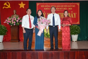 Bà Rịa-Vũng Tàu: Huyện Đất Đỏ có chủ tịch mới