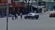 Công an Bà Rịa thông tin về clip 'ô tô húc văng cô gái rồi bỏ chạy' đăng trên mạng 