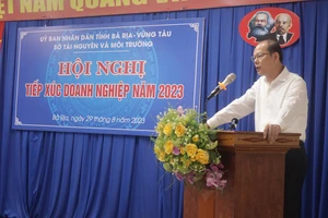 Sở TN&MT Bà Rịa-Vũng Tàu đối thoại với doanh nghiệp: Nhiều vấn đề nóng