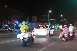 Bà Rịa- Vũng Tàu: 'Cướp' mô tô chuyên dụng của CSGT bỏ trốn