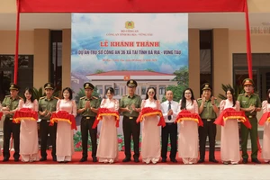 Công an Bà Rịa- Vũng Tàu khánh thành 36 trụ sở công an xã 
