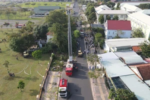 Cưỡng chế thu hồi đất xong 2 hộ cuối cùng thuộc dự án công viên Bà Rịa