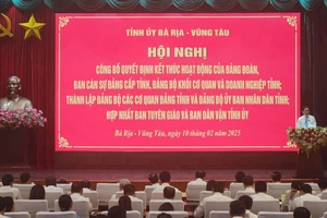 Bà Rịa - Vũng Tàu dự kiến chi 322 tỉ hỗ trợ cán bộ trong diện tinh gọn bộ máy